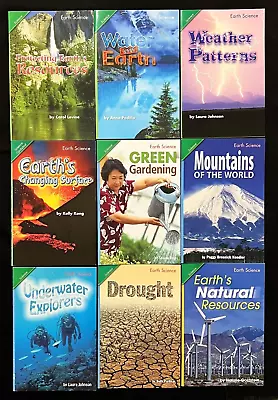 5th Grade EARTH SCIENCE Curriculum Readers (9 Books) Teachers/Homeschoolers • $19.99