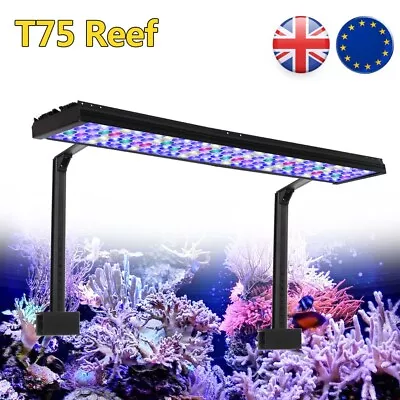 PopBloom Marine Aquarium LED Lighting Full Spectrum For 90cm 36  Reef Coral Tank • £229