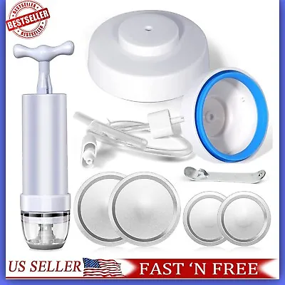 $10.99 • Buy Mason Jar Vacuum Sealer Kit For Foodsaver Food Saver Jar Sealer Attachment Fo...