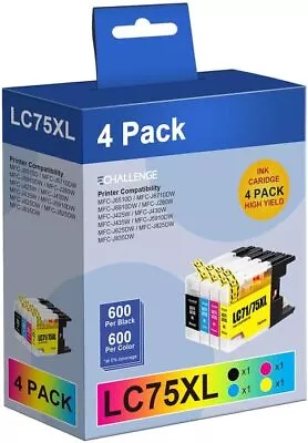 4PK LC79 Ink Cartridge Replacement For Brother LC75 J825DW J835DW J625DW J6510DW • $9.95