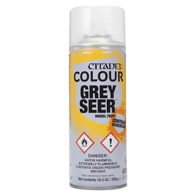 Grey Seer Spray 400Ml 62-34 Games Workshop GW Warhammer 40K 40000 AoS Citadel... • £24.45