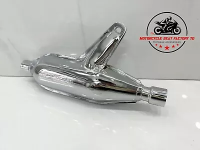 Honda Monkey Z50 Z50A K1 K2 New ( 18310-045-000 ) Chrome Small Exhaust Muffler. • $109