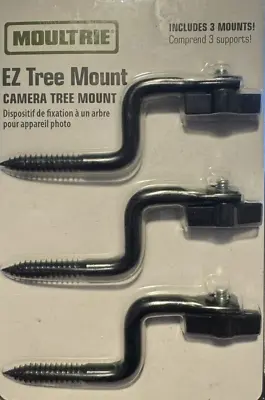 Moultrie EZ Tree Mount For Game Camera 3 Pack Deer Hunting MFH-TM12  • $16.99