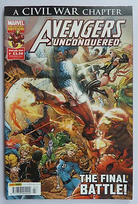£5.95 • Buy Avengers Unconquered #7 - Marvel UK Panini 22 July 2009 VF+ 8.5