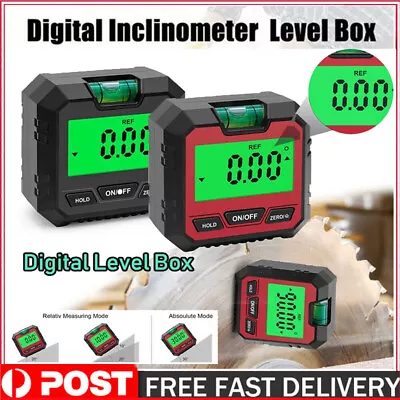 £6.69 • Buy 360° Magnetic Digital Protractor Angle Finder Gauge Inclinometer Level Meter UK