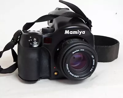 Mamiya 645AF Body 80mm 1:2.8 Lens 120/220 Back Medium Format Film Camera • $899.95