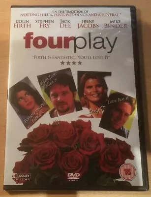 Colin Firth  Fourplay (2001)  NEW & SEALED DVD PAL Region 0 Stephen Fry Jack Dee • £1.99