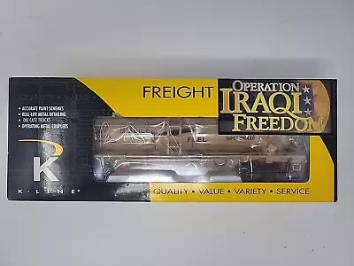 K-Line K635-8017 Operation Iraqi Freedom Missile Fuel Tank Car 0/027 *NIB* • $19