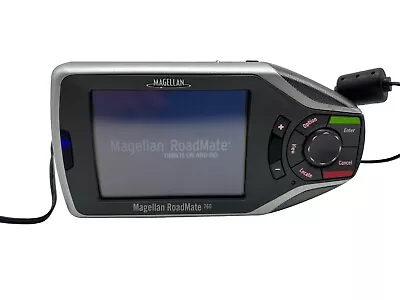 Magellan RoadMate 760 GPS Receiver Bundle Home Charger CDs & Case *TESTED* • $14.95