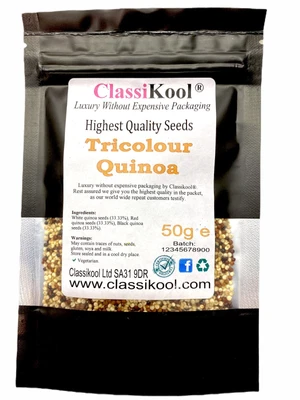 Classikool Tricolour Quinoa Seeds For Nutritional Cooking Baking Salad Cereal • £3.99