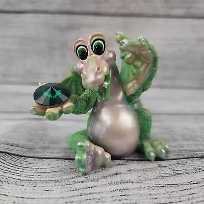  Lucky   Mood Dragons Franklin Mint Limited Edition Crystal Ball Vintage • $18.95