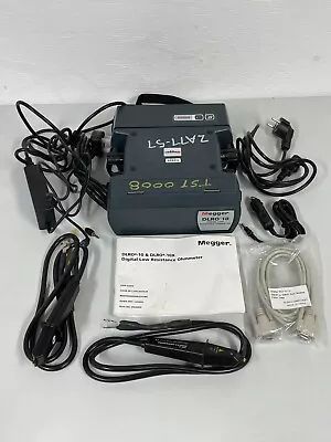 Megger DLRO10 - Digital Low Resistance Ohmmeter 10 Amp • $1500