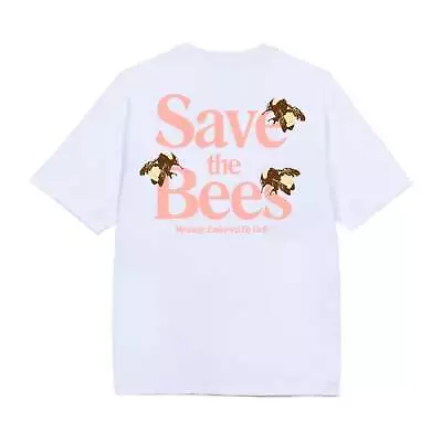 Save The Bees Tee White Pink By GOLF WANG • $179.99