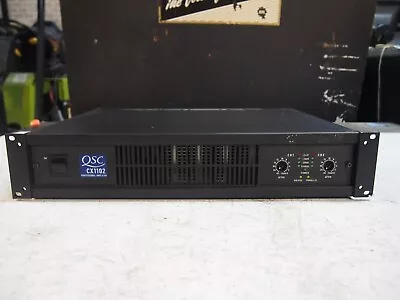 QSC CX1102 Tested Working Very Nice Modern Power Amp #18 • $250