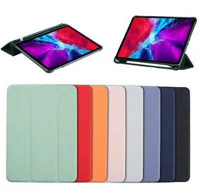 Smart Slim Case Magnetic Cover Stand For IPad 9th/8th/7h Generation 2021-2020 • £6.95