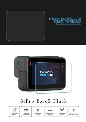 Screen Protector Tempered Glass Protective Film For GoPro Hero5 Camera Accesso • $3.80