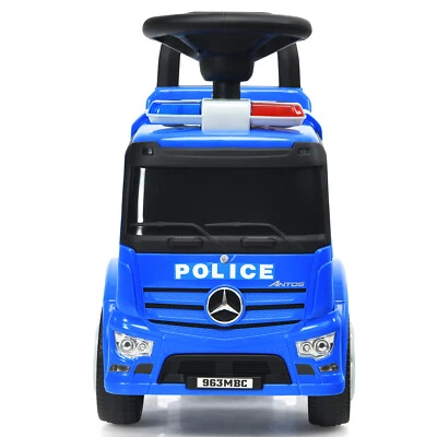 $69.49 • Buy Honeyjoy Mercedes Benz Push And Ride Racer Kids Ride On Push Police Car Licensed