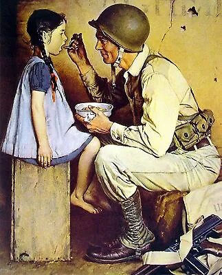 The American Way By Norman Rockwell Art Painting Print • $9.99