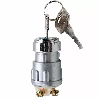 Metal Ignition Starter Key Switch 3 Position Off/On/Start For Truck Tractor Boat • $18.99