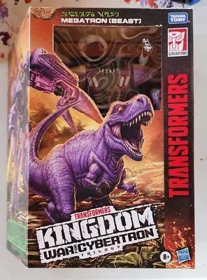 Transformers War For Cybertron Kingdom Leader Class WFC-K10 Megatron Beast Wars  • $29.99