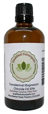 £8 • Buy Magnesium Chloride Oil High Strength With Lavender Oil Essential Oil