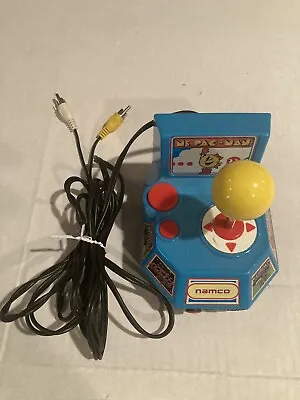 Namco Ms. Pac-Man 5-in-1 TV Plug N Play 2004 Jakks Pacific Arcade Tested WORKS! • $22.97