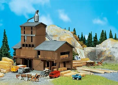 N Scale Buildings - 222181 - Sawmill - Kit • $64.78