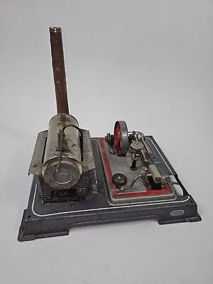 Vintage Wilesco Dampfmaschine Model D20 Steam Engine West Germany Pressed Steel • $299.99