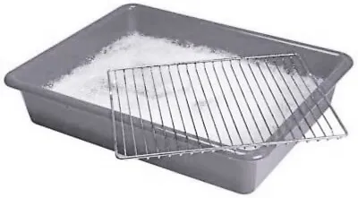 £14.79 • Buy New 55cm Oven Rack & Grill Baking Soaking Cleaning Tray Dishwasher Kitchen Large