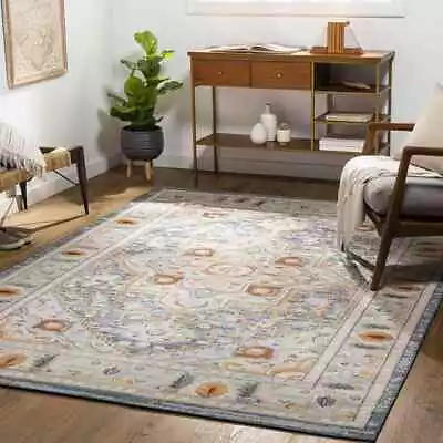 Area Rugs 5x7 Modern Living Room 8x10 Large Bedroom Carpet Crescent Navy Rug • $65