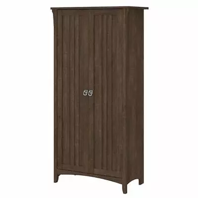 Salinas Kitchen Pantry Cabinet With Doors In Ash Brown - Engineered Wood • $274.99
