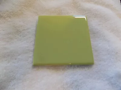 Daltile 4-1/4  Sqr Lime Green Wall Tile. Fun Retro Color.  5 Pcs • $39