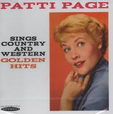 Patti Page - Sings Country And Western Golden Hits - New & Sealed Cd!! • £6.95