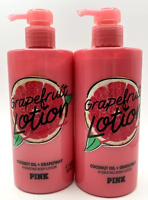 New 2 Victoria's Secret Pink Grapefruit Lotion Soothing Body Lotion 14 Fl Oz • $21.95