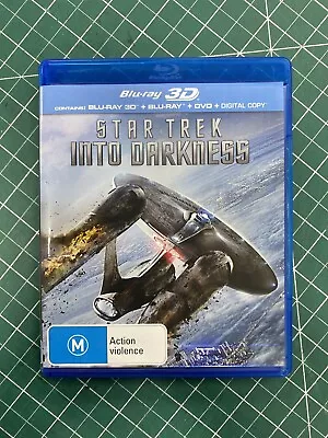 Star Trek - Into Darkness 3D + 2D Blu-ray 2013 • $12