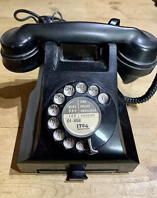 £58 • Buy 1950’s Bakelite Telephone 332L