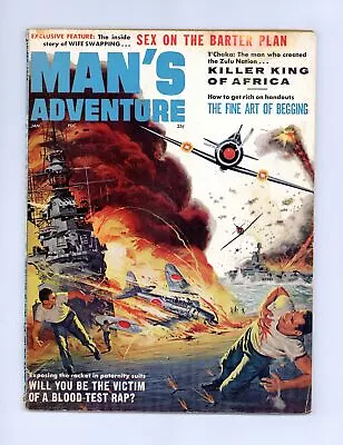 Man's Adventure Vol. 3 #10 VG 1962 Low Grade • $8.30