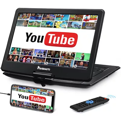 19  Full HD 1080P Portable DVD Player 16  Large Screen HDMI 6 Hrs Battery USB CD • $119.81