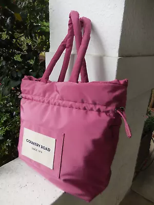 Country Road Deep Pink Big Tote Bag As New • $27