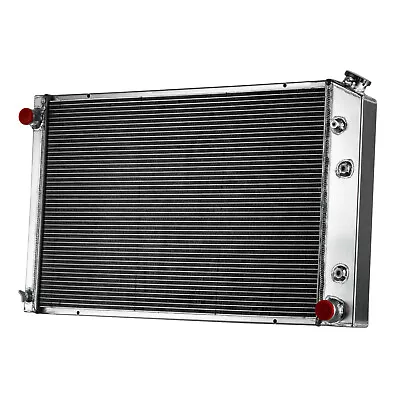 4 Row Radiator For 73-87 Chevy C/K C10 C20 C30 K10 K20 GMC C2500 Truck 7.4L • $160.55