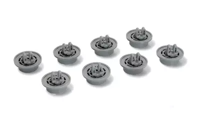 X8 GENUINE BAUMATIC DISHWASHER LOWER BOTTOM BASKET WHEELS ASSEMBLY BMD14S • $42