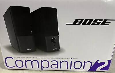 Bose Companion 2 Series III Multimedia Computer Speaker System - (Black) • $185