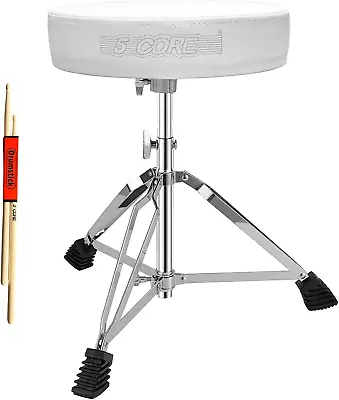 Drum Throne Height Adjustable Guitar Stool Thick Padded Memory Foam DJ Chair Sea • $51.55