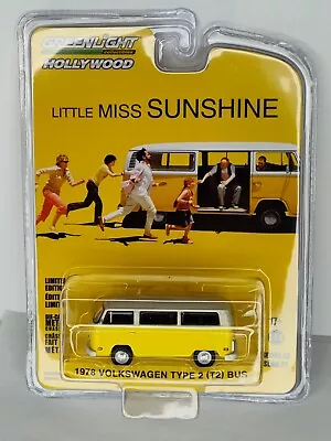 GreenLight Little Miss Sunshine 1978 Volkswagen Type 2 (T2) Bus • $9.99