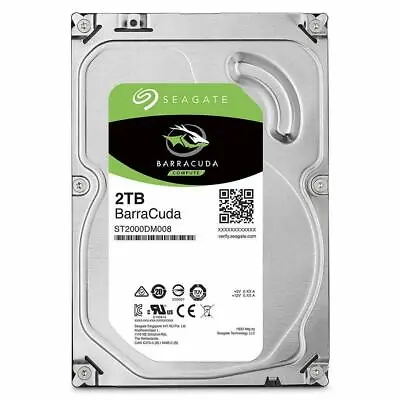 1TB 2TB 3TB 4TB 6TB WD Seagate HGST 3.5  SATA Internal Hard Drive PC CCTV • £30.99