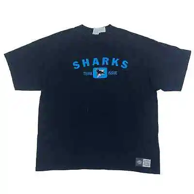Vintage 90s San Jose Sharks Team Issue Tee Shirt (XL) • $20