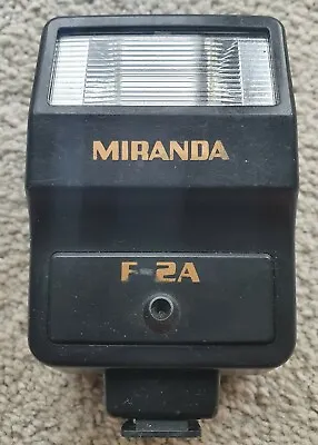 Vintage Miranda F-2a Camera Flash Unit  M189 • £1.50