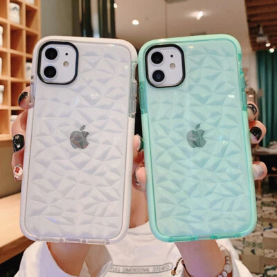 $9.99 • Buy Clear Shockproof Silicone Bumper Cover Case IPhone 13 Pro MAX 12Pro 11Pro XS MAX