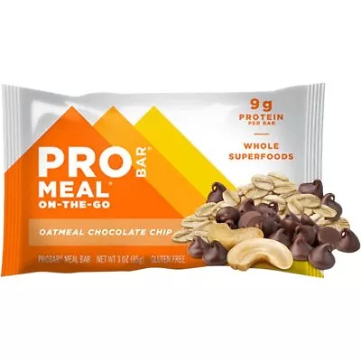 Probar  Meal Bar Oatmeal Chocolate Chip   3 Oz • $2.83