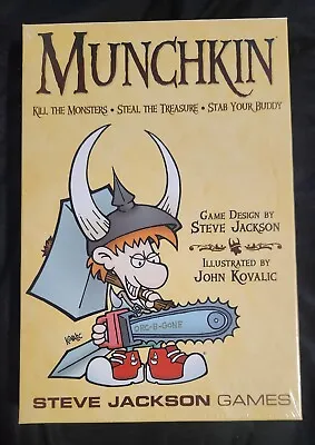 Munchkin  Steve Jackson Games Card Game-Original Base - New & Unused • $28.96